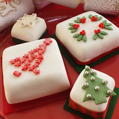 christmas cakes