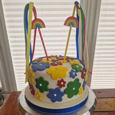 primary school celebration cake